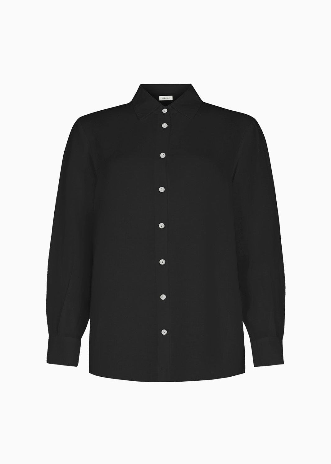The Gina Oversized Shirt in black