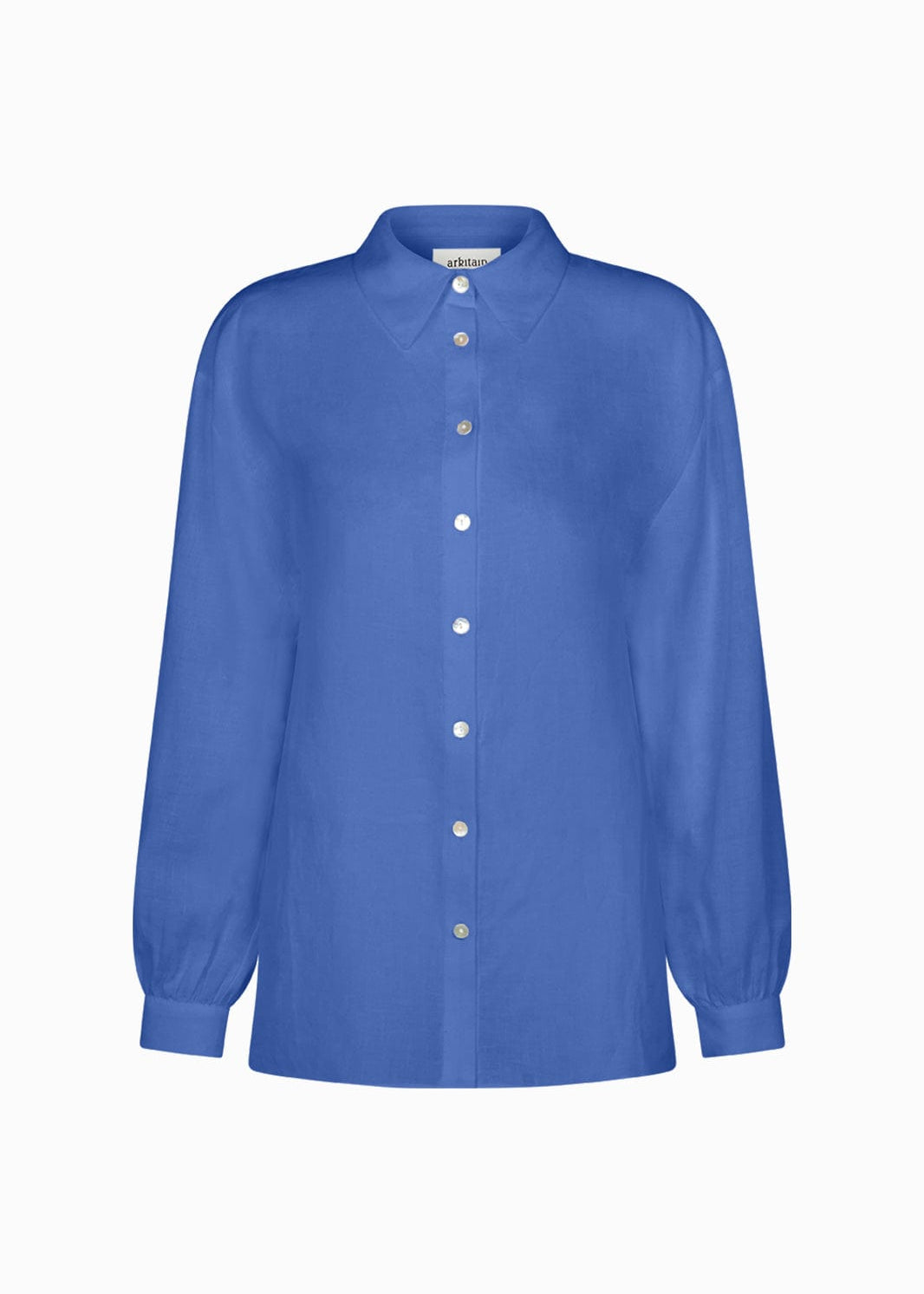 The Gina Oversized Shirt in Klein blue