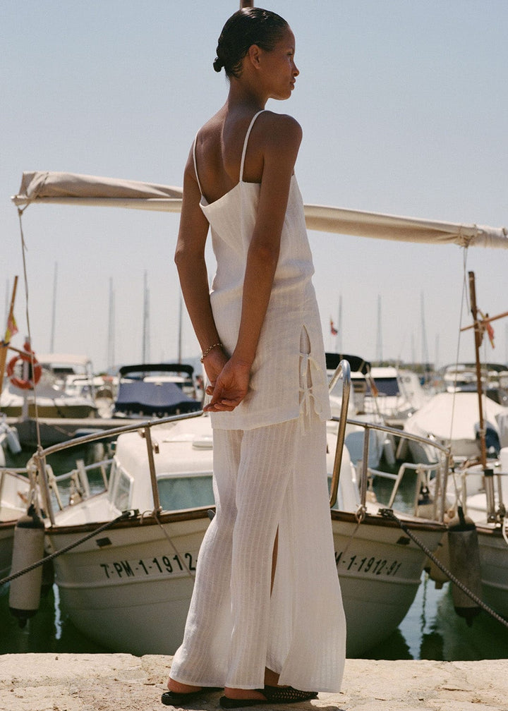 arkitaip Mini Dresses The Livia Tunic Top in off-white