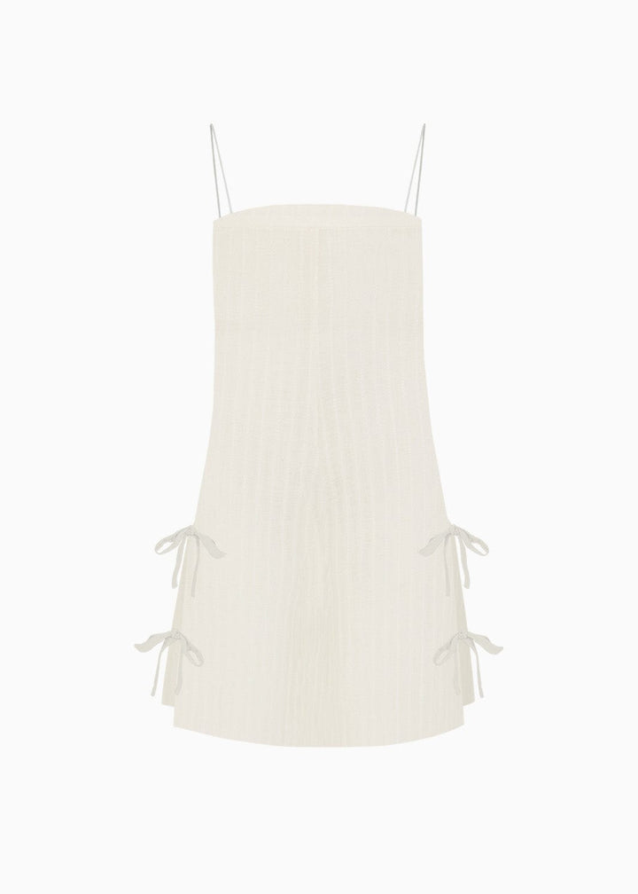 arkitaip Mini Dresses The Livia Tunic Top in off-white