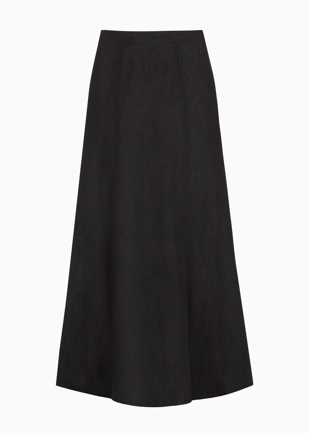 Black skirt on a white background