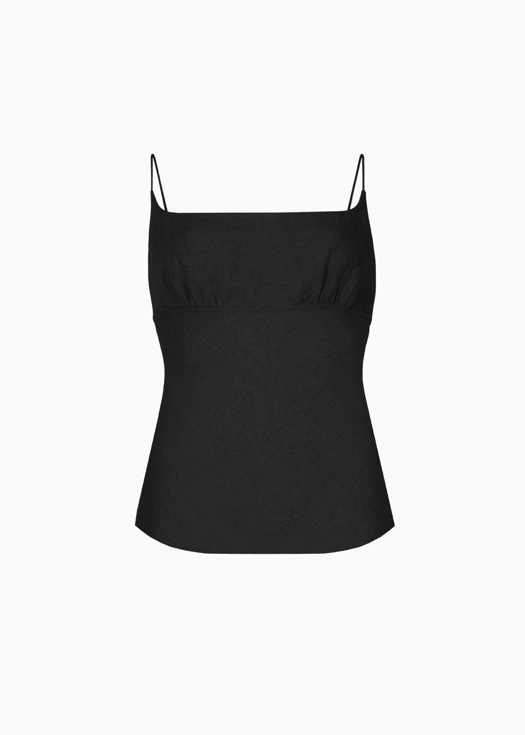 arkitaip Tops The Nicola Camisole Top in black
