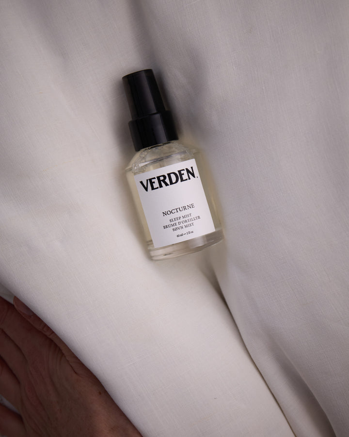 Verden skincare bottle on a white background