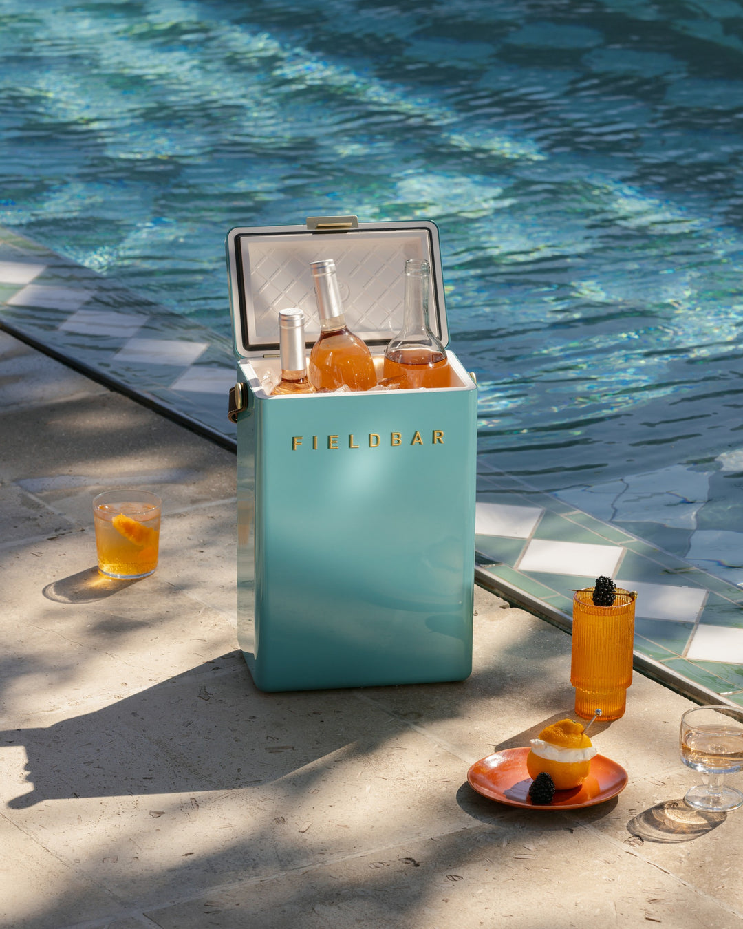 Drinks Box Cooler in Bazaruto Blue
