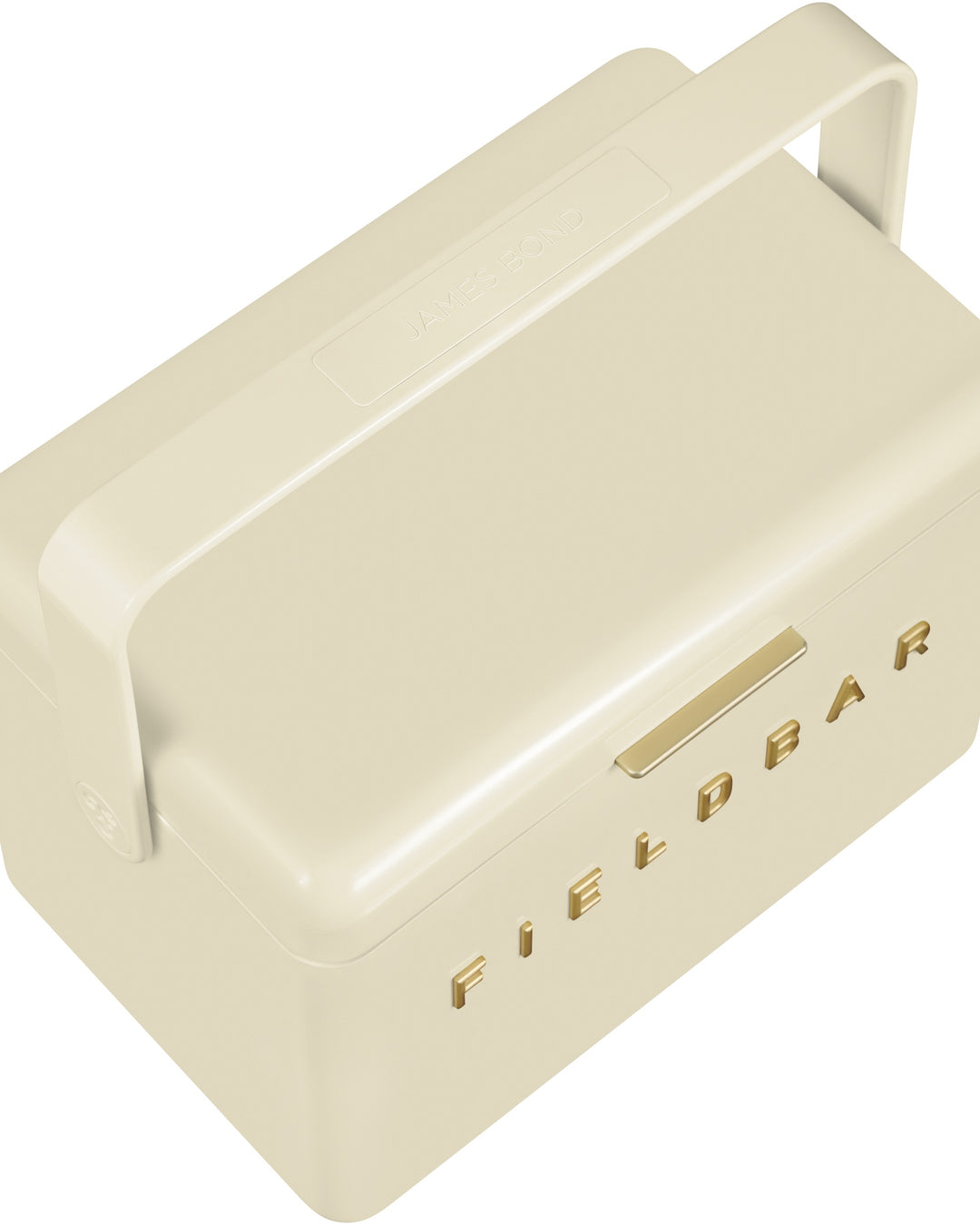 Mini Bar Drinks Cooler in Safari White
